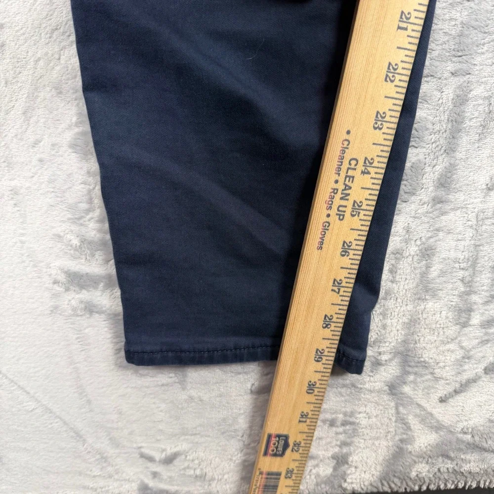 Banana Republic Travel Pant Mens 34x32 Navy Blue Athletic Fit Chino Pants